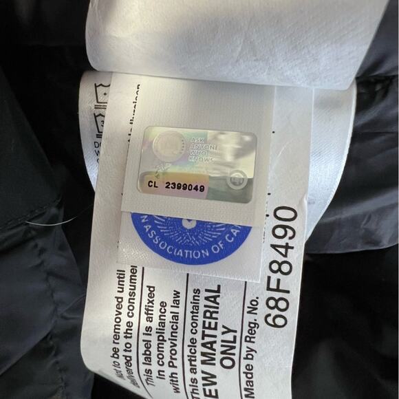 Canada Goose Elrose Down Parka Puffer in Black  Sz XS - Picture 10 of 11